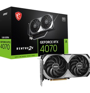 Karta graficzna MSI GeForce RTX 4070 Ventus 2X E1 OC 12GB DLSS 3