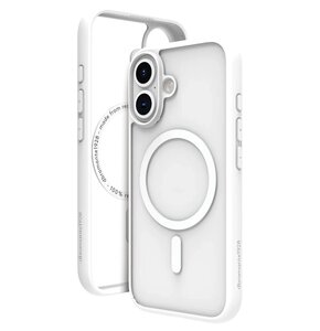Etui DBRAMANTE1928 Grenen MagSafe do Apple iPhone 16 Biały