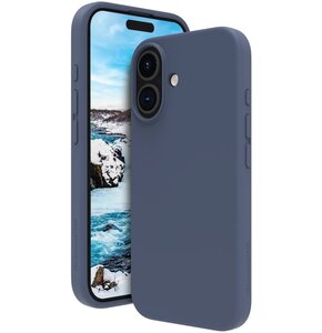 Etui DBRAMANTE1928 Monaco 2 MagSafe do Apple iPhone 16 Niebieski