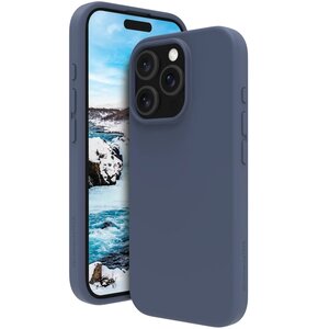 Etui DBRAMANTE1928 Monaco 2 MagSafe do Apple iPhone 16 Pro Niebieski