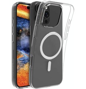 Etui DBRAMANTE1928 Greenland Pro MagSafe do Apple iPhone 16 Pro Przezroczysty