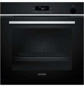 Piekarnik SIEMENS HR532GBS3 Elektryczny parowy Czarno-srebrny A+