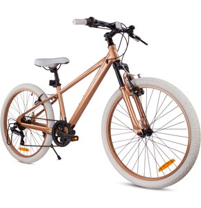 Rower młodzieżowy SUN BABY Verdant 24 cale dla chłopca Cappuccino