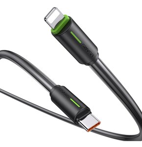 Kabel USB-C - Lightning USAMS SJ735 1 m Czarny