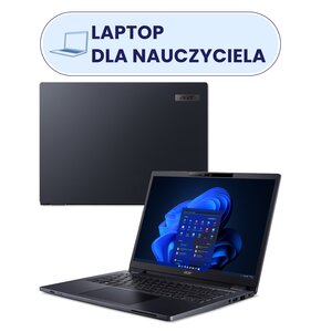 Laptop ACER TravelMate P4 16 TMP416-53-TCO 16" IPS Ultra 5-125U 16GB RAM 512 GB SSD Windows 11 Professional, Funkcje AI