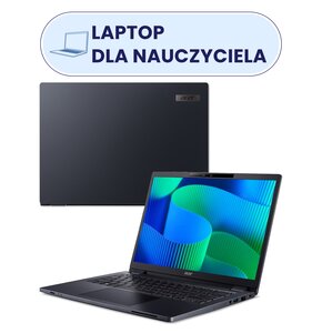 Laptop ACER TravelMate P4 16 TMP416-53-TCO 16" IPS Ultra 5-125U 16GB RAM 512 GB SSD Windows 11 Professional, Funkcje AI