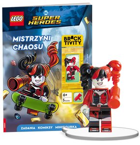 Książka LEGO DC Super Heroes Mistrzyni chaosu LNC-6460P1 (okładka miękka)