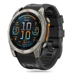 Pasek TECH-PROTECT Silicone do Garmin Fenix 5X/5X Plus/6X/6X Pro/7X/8 (51 mm) Czarny