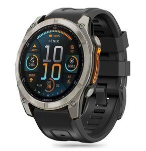 Pasek TECH-PROTECT Silicone do Garmin Fenix 5/6/6 Pro/7/8 47 mm/E Czarny