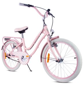 Rower dziecięcy SUN BABY Heart Bike 20 cali dla dziewczynki Różowy