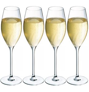 Zestaw kieliszków CRISTAL D'ARQUES Swirly 240 ml (4 sztuki)