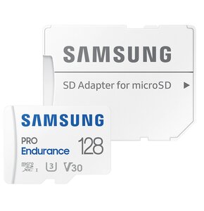 Karta pamięci SAMSUNG Pro Endurance microSDXC 128GB + Adapter