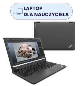 Laptop LENOVO ThinkPad P16v Gen 1 16" IPS R7PRO-7840HS 16GB RAM 512GB SSD Windows 11 Professional