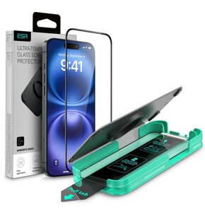 Szkło hartowane ESR Armorite do Apple Iphone 16 Plus Czarny