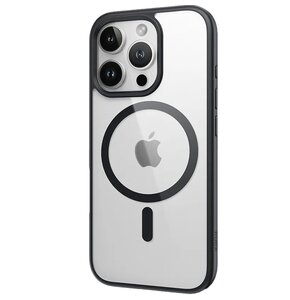 Etui ROCK Guard MagSafe Stand do Apple iPhone 16 Pro Max Czarno-przezroczysty