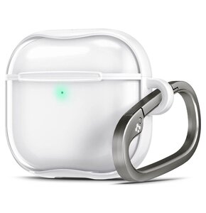 Etui na słuchawki SPIGEN Ultra Hybrid do Apple Airpods 4 Biały