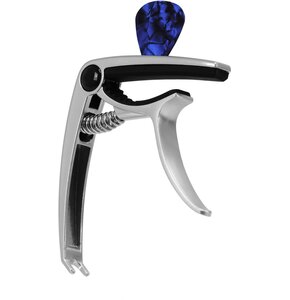 Kapodaster MUSICMATE MM-A6 Tuneclip Srebrny