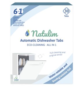 Kapsułki do zmywarek NATULIM Eko 6w1 30 szt.