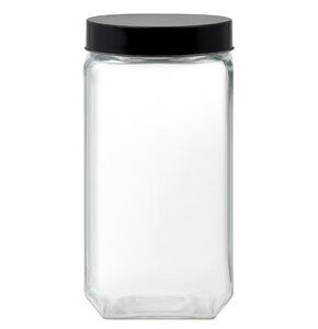 Słoik DOMOTTI Milos 2.2 L Czarny