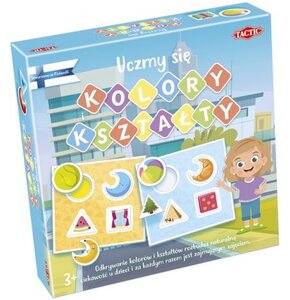 Gra edukacyjna TACTIC Uczymy się Kolory i kształty 58222