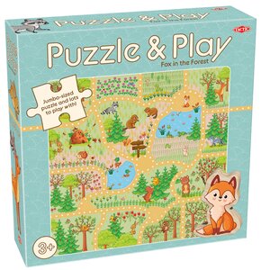 Gra planszowa TACTIC Moje pierwsze puzzle Lis w lesie 59352