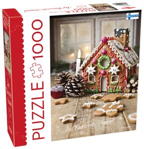 Puzzle TACTIC Lovers Gingerbread House 59607 (1000 elementów)