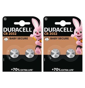 Baterie CR2032 DURACELL (4 szt.)