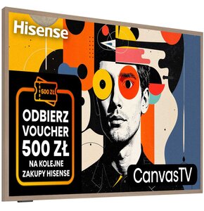Telewizor HISENSE 55S7NQ 55" Canvas QLED 4K 144HZ Full Array Dolby Vision Dolby Atmos