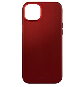 Etui FIXED MagLeather MagSafe do Apple iPhone 15 Czerwony