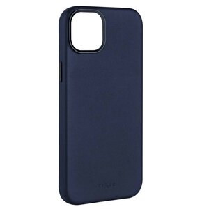 Etui FIXED MagLeather MagSafe do Apple iPhone 16 Niebieski