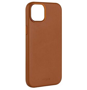 Etui FIXED MagLeather MagSafe do Apple iPhone 16 Brązowy