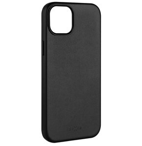 Etui FIXED MagLeather MagSafe do Apple iPhone 16 Czarny