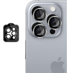 Nakładka na obiektyw 3MK Lens Protection Pro do Apple iPhone 16 Pro/16 Pro Max Srebrny