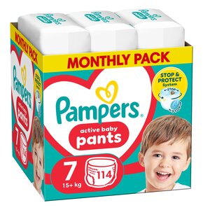 Pieluchomajtki PAMPERS Pants 7 (114 szt.)