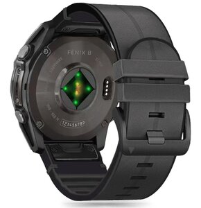 Pasek TECH-PROTECT Silicone PU do Garmin Fenix 5X/5X Plus/6X/6X Pro/7X/8 (51 mm) Czarny