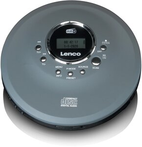 Discman LENCO CD-400GY Szary