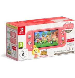 Konsola NINTENDO Switch Lite Różowa + Animal Crossing: New Horizons Gra NINTENDO SWITCH + NS Online 12 miesięcy