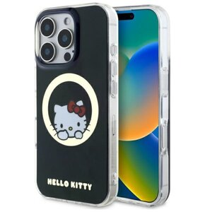 Etui HELLO KITTY IML Sweet Kitty MagSafe do Apple iPhone 16 Pro Czarny