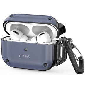 Etui na słuchawki TECH-PROTECT Rough Hook do Apple Airpods Pro 1/2 Niebieski