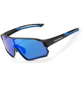 Okulary rowerowe ROCKBROS 14110009001 Czarno-niebieski