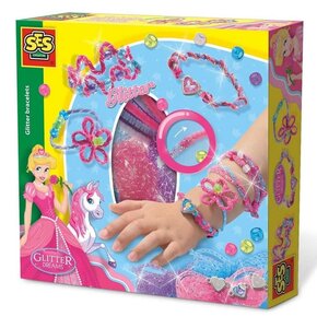 Zestaw kreatywny SES Creative Brokatowe bransoletki 14128
