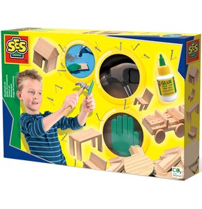 Zestaw kreatywny SES Woodwork set Małego stolarza 00943 / 09434