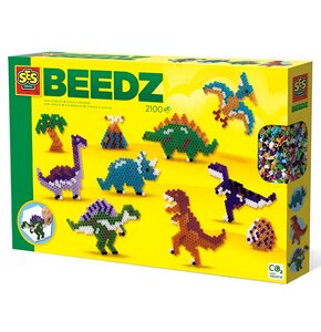 Zestaw kreatywny SES Creative Koraliki do prasowania Dino 06202