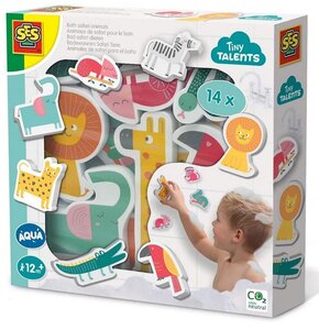 Zabawka do kąpieli SES Creative Tiny Talents Zwierzęta z dżungli A313738