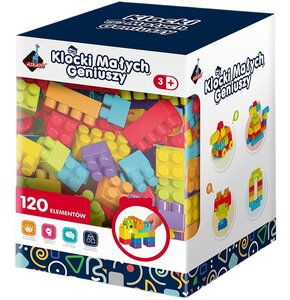 Klocki plastikowe ASKATO Klocki małych geniuszy 125251