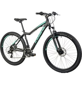 Rower górski MTB INDIANA X-Pulser 2.7 D21 27.5 cala damski Czarno-miętowy