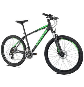 Rower górski MTB INDIANA X-Pulser 2.6 M17 26 cali męski Czarno-zielony