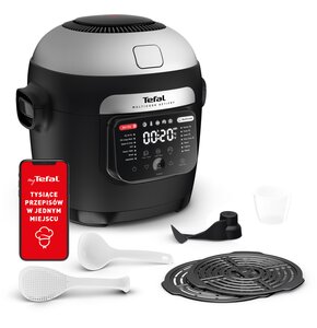 Multicooker TEFAL Actifry MY741CF0 z mieszadłem do żywności oraz funkcjonalnością AirFryera