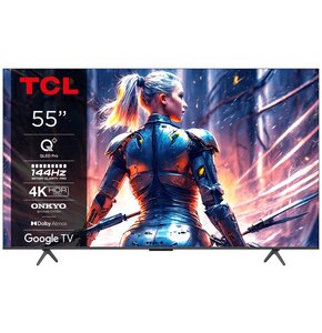 Telewizor TCL 55C75B 55" QLED 4K 144Hz Google TV Dolby Atmos Dolby Vision HDMI 2.1