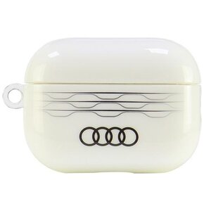 Etui na słuchawki AUDI IML Geometric Pattern do Apple AirPods Pro 2 gen Biały